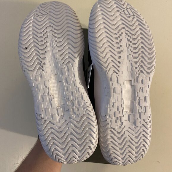 NIB Adidas SoleMatch Control W Black White Women's Size 7.5 - Picture 4 of 5